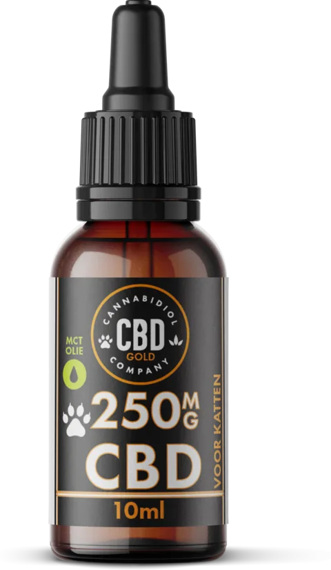 Cannabidiol Company CBD MCT voor katten, 250 mg, 10 ml